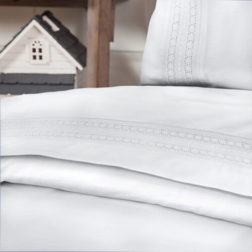 Lakenset Camilla wit