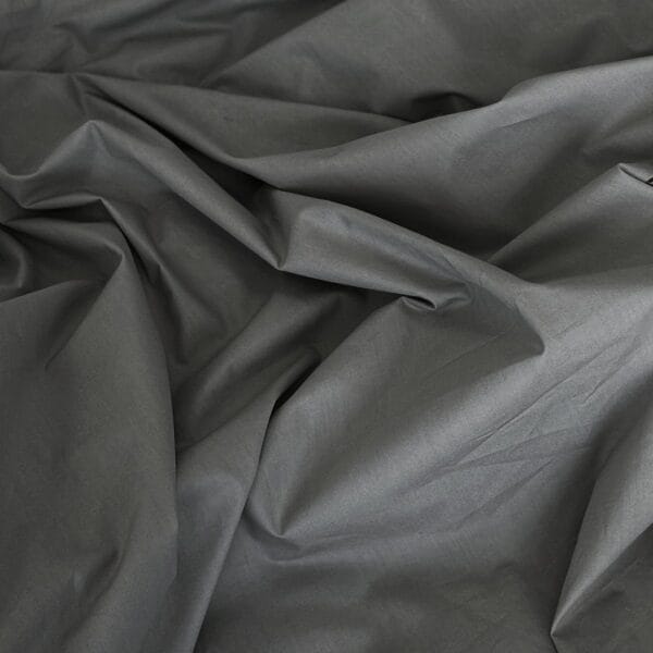 Topper hoeslaken percal katoen antraciet