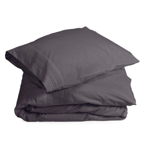 Camilla antraciet dekbedovertrek SALE