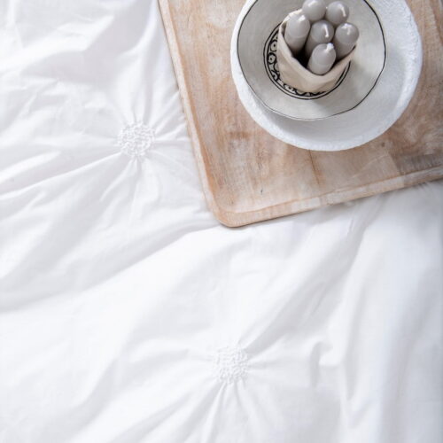 Dekbedovertrek Phoenix wit