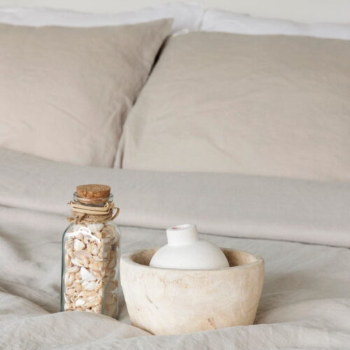 puur linnen laken beige