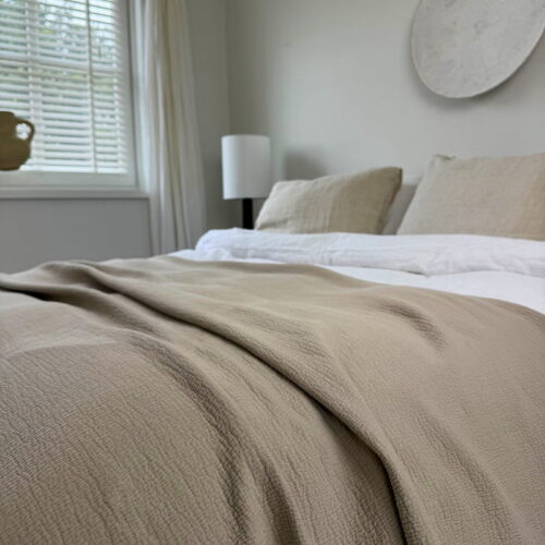 Beige sprei Hunter