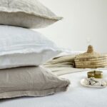 linnen kussenslopen franje