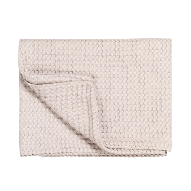 Wafel sprei VanDyck poederroze