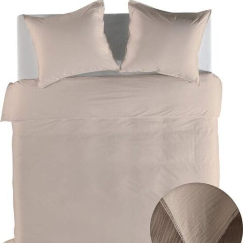 zacht mousseline beige overtrek SALE