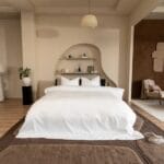 Taga satijn dekbedovertrek wit