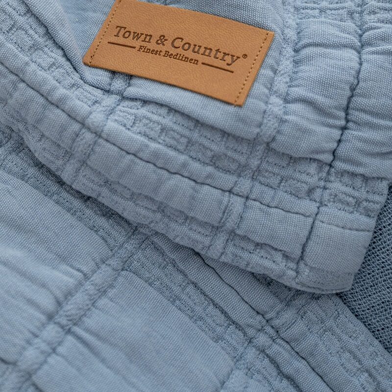 Camden oud blauw grote sprei