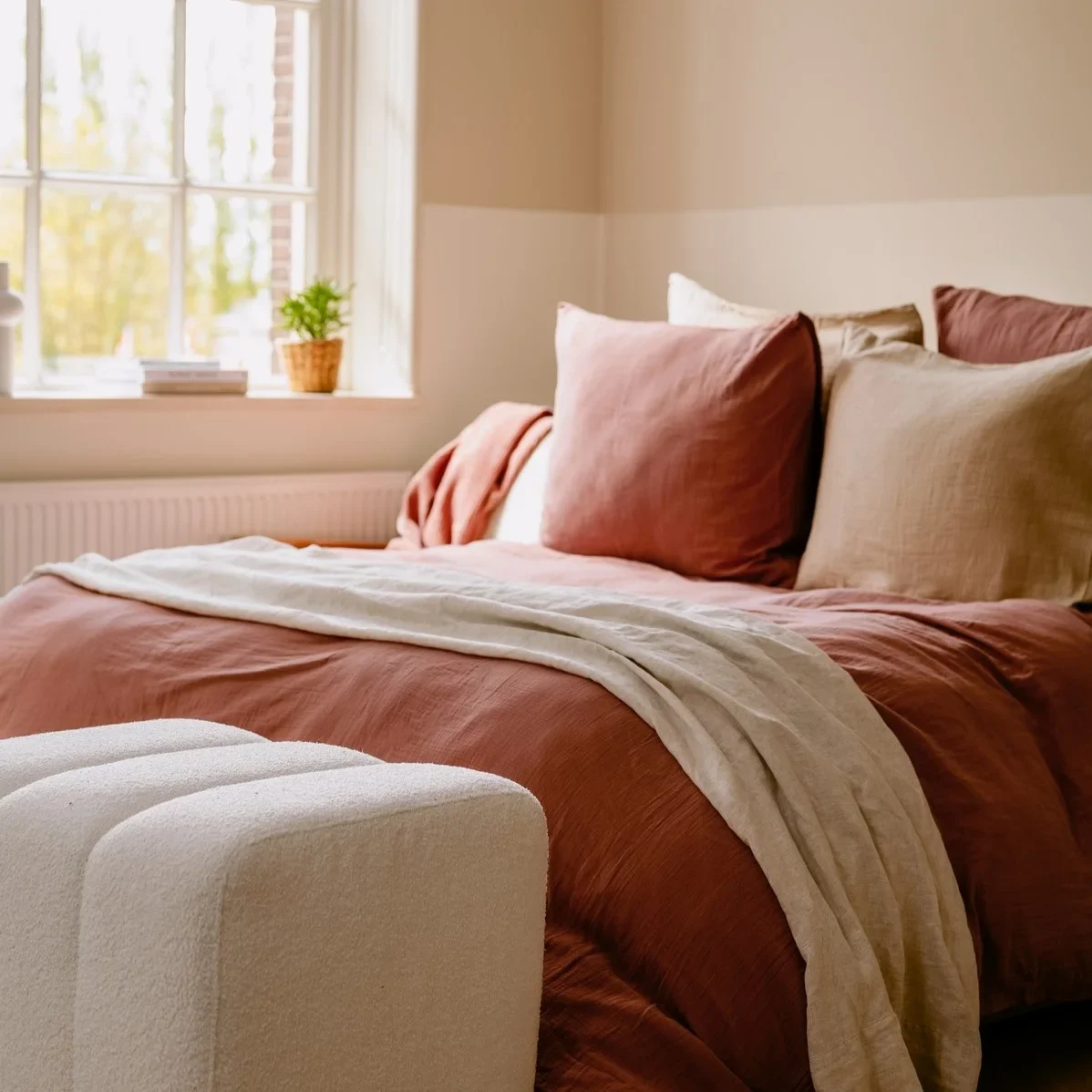 mousseline dekbedovertrek 240x220