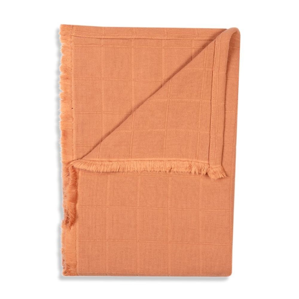 Quilted sprei Sapporo terra biologisch