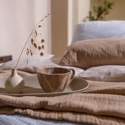 slaapkamerinspiratie landelijke stijl